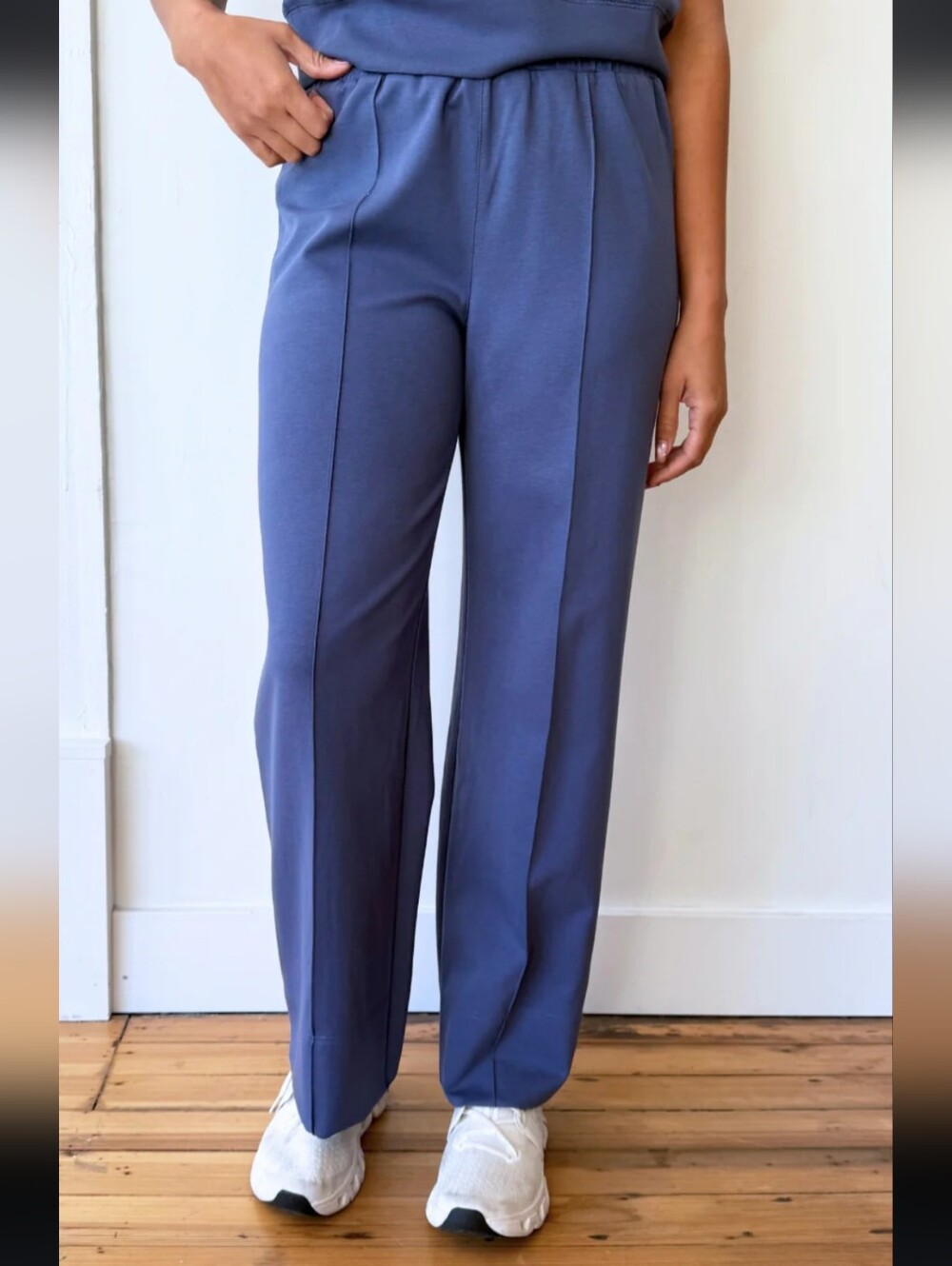 Alfred Dunner Classic Fit Blue Pants. Traditional Fit NWT 18P Easy Wear Stretch